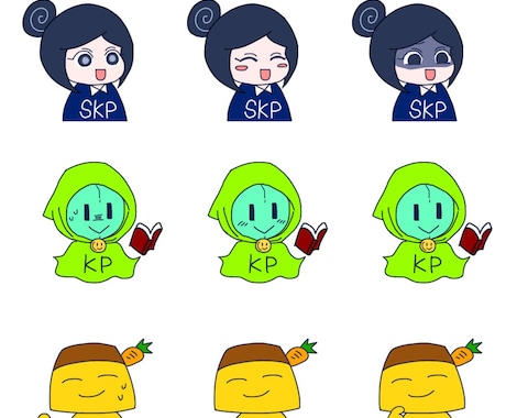 アイコン描きます デフォルメタッチのアイコンの作成 イメージ1