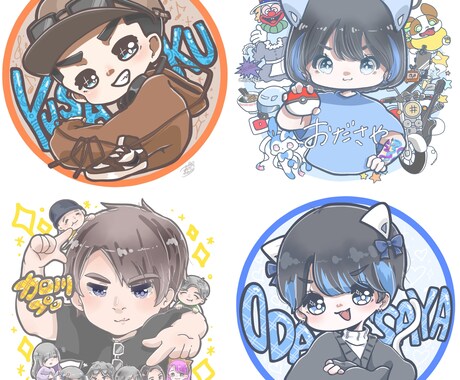 アイコンキャラ描きます 外見だけでなく、内面もキャラクターデザインにしてみませんか？ イメージ1
