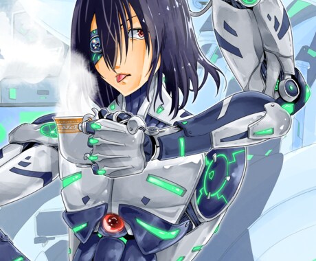 VTuber/TRPG向け立ち絵制作します 「可愛い」から「カッコいい」まで、理想の姿を形にします イメージ2