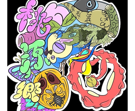 アウトサイダーアート作品を販売します アイコン用などのイラストを低価格でお求めの方へ イメージ2