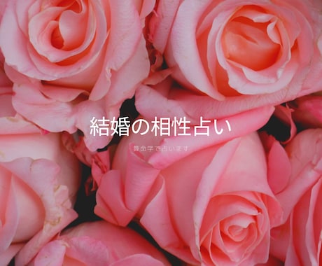 究極の占い算命学で結婚の相性占います 今の彼と本当に結婚して大丈夫？気になる相性占ってみませんか？ イメージ2