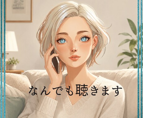 女性限定｜悩み★相談★愚痴★ぜ～んぶ聞きます 5分でもOK！お気軽にお電話どうぞ♪ イメージ1