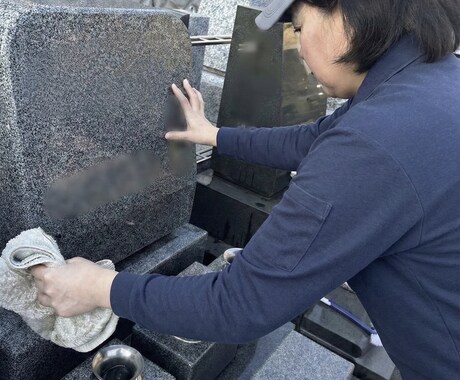 多磨霊園専門★お墓参り・清掃代行します 忙しいあなたに代わり清掃・礼拝。現地の様子を詳しく報告します イメージ1