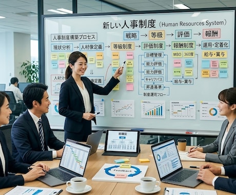人事部がない会社へ！人事・評価の設計支援します イメージ1