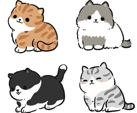 即日可能！動物キャラ、ペットイラストを描きます アイコン・ヘッダー・動画・グッズなど様々な用途で制作可能です イメージ1