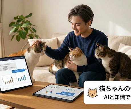 ペットアドバイザーをさせていただきます 難病猫の便秘や歩行困難に悩む方。実体験に基づくケアを伝えます イメージ1