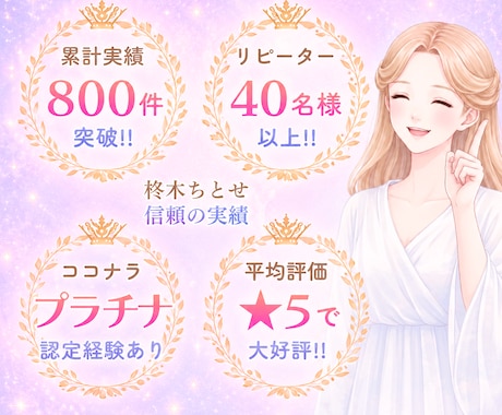 深層霊視鑑定┃お悩みを解消し人生好転へ導きます 恋愛┃結婚┃仕事┃金運┃人間関係┃1000文字以上で鑑定 イメージ2