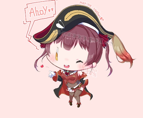 あなただけの特別なオリジナルイラスト描きます 配信立ち絵！グッズ用イラストに！ イメージ2