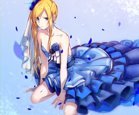 キャライラスト【アイコン・立ち絵】描きます 創作キャラ、VTuber、キャラデザ、全身・バストアップ等 イメージ1