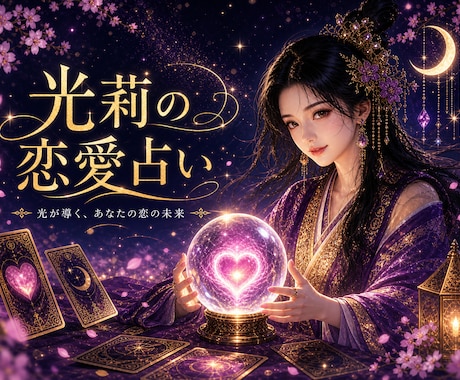光莉の恋愛占い｜霊感霊視×タロットで占います 恋の真実を、視えたままお伝えします！大手占い会社所属経験あり イメージ1