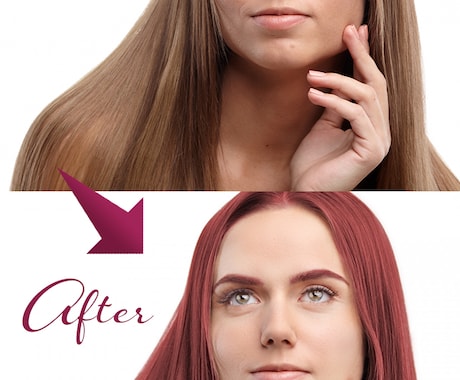 Photoshop　肌　画像のレタッチお受けします 明るさ調整、肌のレタッチなど気になるところご相談ください♪ イメージ2