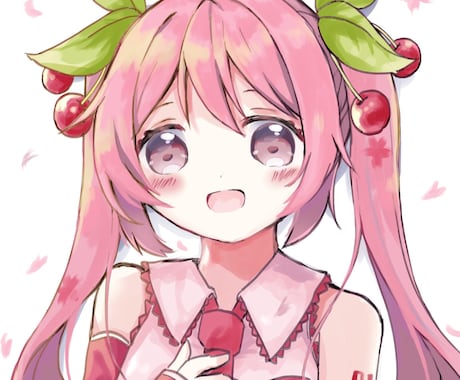 可愛い女の子のアイコン、イラスト描きます イメージ1
