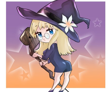 ミニキャラ描きます 【8月値下げ中】SNSアイコン、動画用、夢絵対応可 イメージ2
