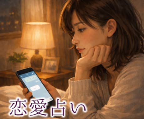 恋愛占い｜返信が遅い彼に大切にされる距離感を視ます 不安の正体を知って落ち着きたいあなたへ イメージ1