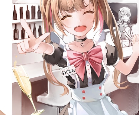 イメージに沿って！イラスト制作いたします sns運用やvtuber 配信など活躍したい方に！ イメージ1