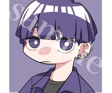 デフォルメアイコン描きます 1000円からデフォルメアイコン描きます！ イメージ1