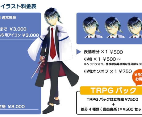 イラスト作成します 低価格×高品質！理想に近づくSNSアイコン制作 イメージ2