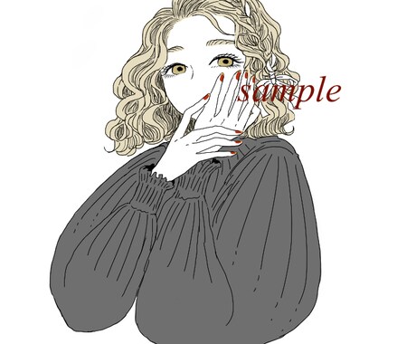 シンプル・クールな似顔絵イラスト描きます シンプルでクールな似顔絵イラスト イメージ2