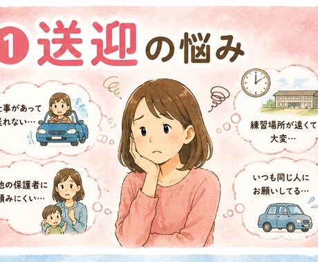 ジュニア・部活の保護者ならではの悩みを聞きます 子供だけでなく親も楽しくうまくやっていきたい！ イメージ2