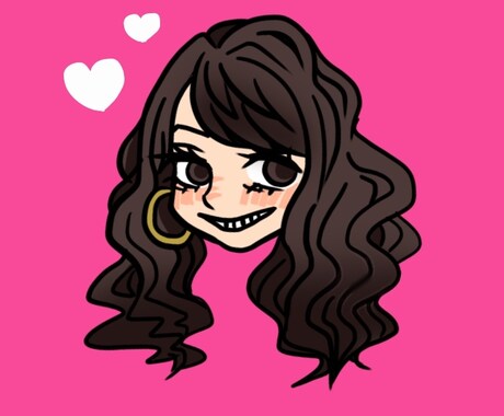 似顔絵アイコン描きます ペタっとビビットなおもちゃみたいな似顔絵イラスト イメージ1