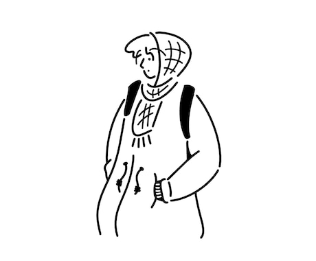 即対応◎シンプルでかわいい線画のイラスト作成します （カラーも○）お気に入りの写真をイラストとして残しませんか？ イメージ2