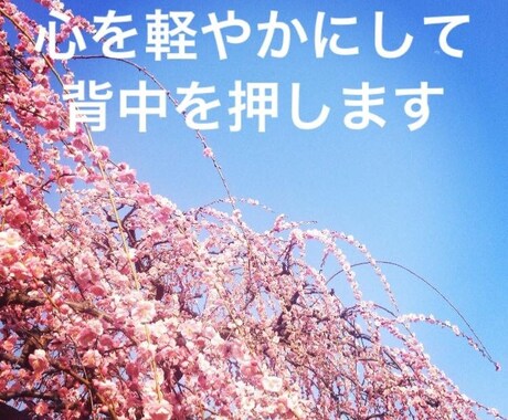 心を軽やかにして、背中を押します どちらに決めるべきか？生き方に迷ったあなたへ。 イメージ1