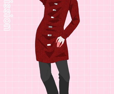 TRPGなどの立ち絵を作成します TRPGや、IRIAMに使用できる立ち絵を作成します イメージ2