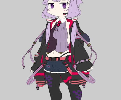 立ち絵制作承ります 動画やホームページ、本の挿絵としての立ち絵作成を承ります イメージ2