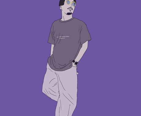 写真をおしゃれなイラストにします 写ってる方のイメージ、教えてください。世界観に寄り添います。 イメージ1