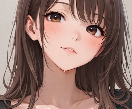 アイコン/サムネイルに使える人物イラスト作成します SNSアイコンや出品に、ちょうどいい人物画像を。 イメージ1