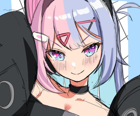 SNS用アイコン制作します アニメ塗りや絵柄寄せが得意です イメージ2