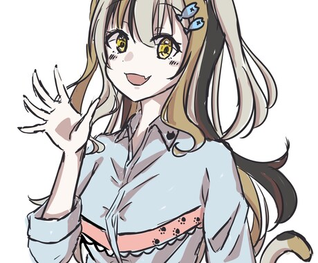 オリジナルキャラクター作ります SNSや歌ってみたで自キャラが必要な方! イメージ2
