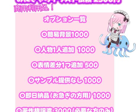 可愛い！使える！ねんねミニキャラをつくります ヨダレを垂らしたミニキャラをあなたのキャラクターでつくります イメージ2