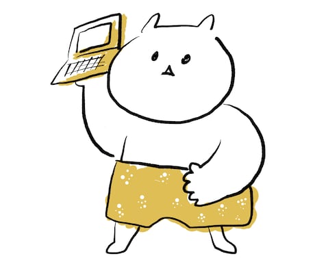 商用利用もOK！ゆる可愛い！イラスト描きます ちょっと力が抜けたような、ゆる〜い動物イラストお任せコース イメージ1