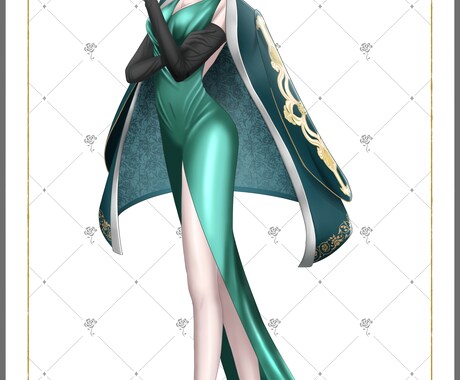 高級感あるセミリアルタッチの厚塗りイラスト描きます 本やパッケージ、CDのジャケットやMVなどに使えます。 イメージ2