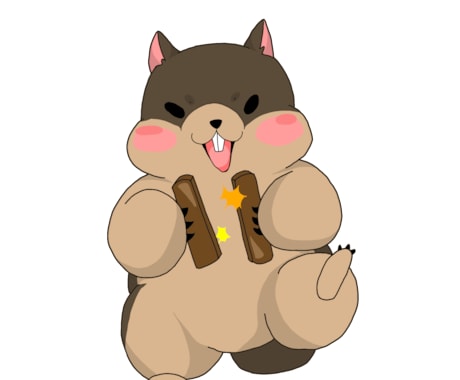即日対応デフォルメ動物アイコン描きます イメージ1