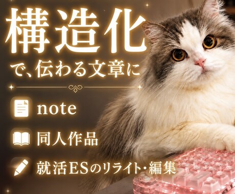 AIが書いた文章、プロが構造から整えます イメージ1