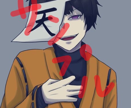 男の子アイコンイラスト描きます SNSで使えるアイコンイラスト描きます!!!!!!!!!!! イメージ2