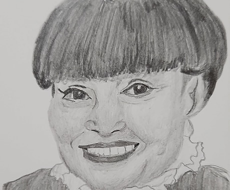鉛筆で、似顔絵を描きます リアルな、ペットや、人物の鉛筆似顔絵。 イメージ1