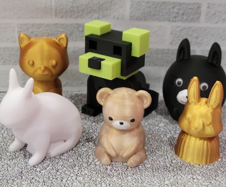 3Dデータ（STL）3Dプリンターで出力代行します 3Dプリンターの印刷