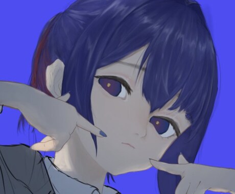 SNS用アイコンイラストを作成します SNSで自分だけのアイデンティティをGETしましょう☺️ イメージ2