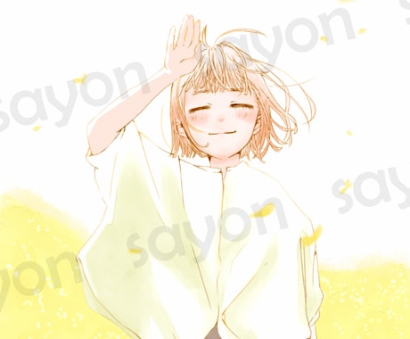 イラスト多数/完成品のイラストを販売しています ほのぼの・ほんわか一枚絵/アイコン・動画サムネなどに イメージ2