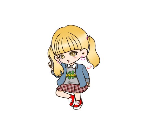 デフォルメでイラスト描きます イメージ1