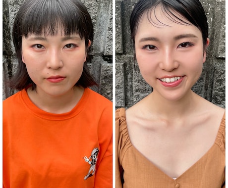 似合うメイクをメッセージで提案しますます メイク初心者の方も大歓迎です♪ イメージ2