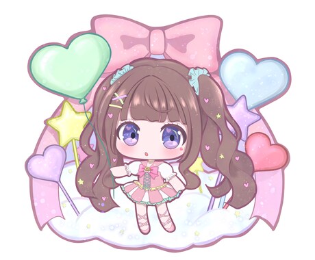 ちびキャラSDイラスト制作します デフォルメキャラ、ちびキャラ、SDイラスト イメージ1