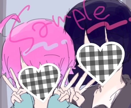 夢絵描きます 好きな彼(彼女)と自分自身のイラストが欲しい方へ イメージ2
