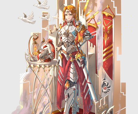 オリジナルキャラクターの立ち絵描きます あなただけの理想のキャラクターを制作します イメージ2