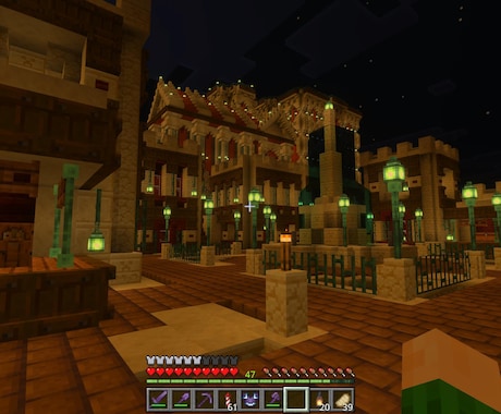 Minecraftでの建築代行、マップ作成致します Minecraftでの建築、及び企画に使えそうな建築 イメージ1