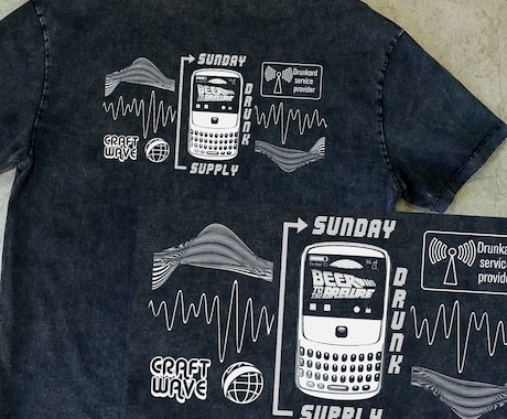 一般的なプリントTシャツ制作いたします 用途と枚数に合わせて最適案をご提案 イメージ2
