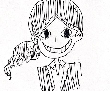 味のあるイラスト描きます 社会に苦しむ人の顔を味つけて描きます イメージ2